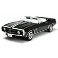thumbnail image 1 of 1969 Chevy Camaro SS396 Convertible, Black - Phoenix 18683 - 1/24 Scale Diecast Model Toy Car, 1 of 1
