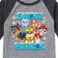 thumbnail image 3 of Paw Patrol - Snow Patrol - Toddler And Youth Raglan Graphic T-Shirt, 3 of 6