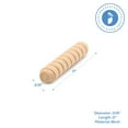 thumbnail image 2 of Wooden Dowel Pins 3/8 inch x 2 inch, Pack of 100 Spiral Dowel Joints for Woodworking, Furniture and Crafts, by Woodpeckers, 2 of 6