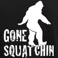 thumbnail image 3 of CafePress - Gone Squatchin Print Women's Dark Pajamas - Women's Short Sleeve Print T-Shirt and Pants Dark Cotton Pajama Set, 3 of 7