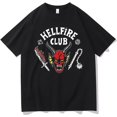 thumbnail image 1 of Hellfire Club Shirts Hellfire Club Tshirt Tops Tees Camiseta Camiseta-3, 1 of 2