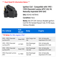 thumbnail image 2 of Ignition Coil - Compatible with 1992 - 1995 Chevy Lumina APV 3.8L V6 Naturally Aspirated OHV GAS 1993 1994, 2 of 2