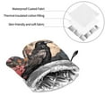 thumbnail image 6 of Naloa Moonlit Crow Blossoms Oven Mitts and Pot Holders 4 pcs Set, Cooking Baking Grilling Kitchen Oven Glove for Cooking, 6 of 6