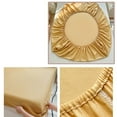 thumbnail image 5 of SIfdSeng Get it Fast Solid Color Bed Cover Class A Full Solid Color Washed Baby and Grade Bedspread Cover Imitation Pure Bed Sheet, 5 of 5