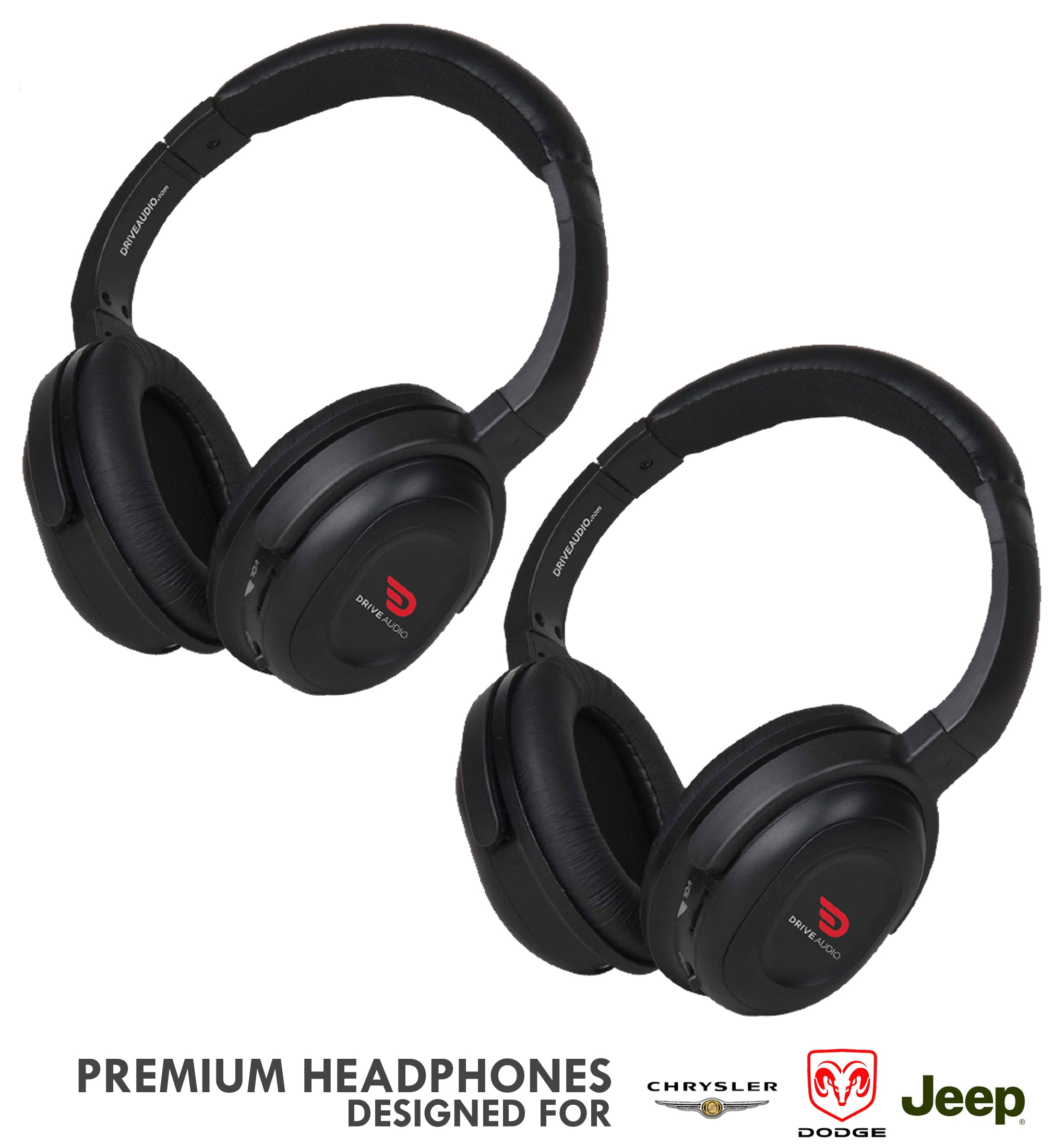 Compatible uConnect VES Headphones by Drive Audio for Dodge Grand