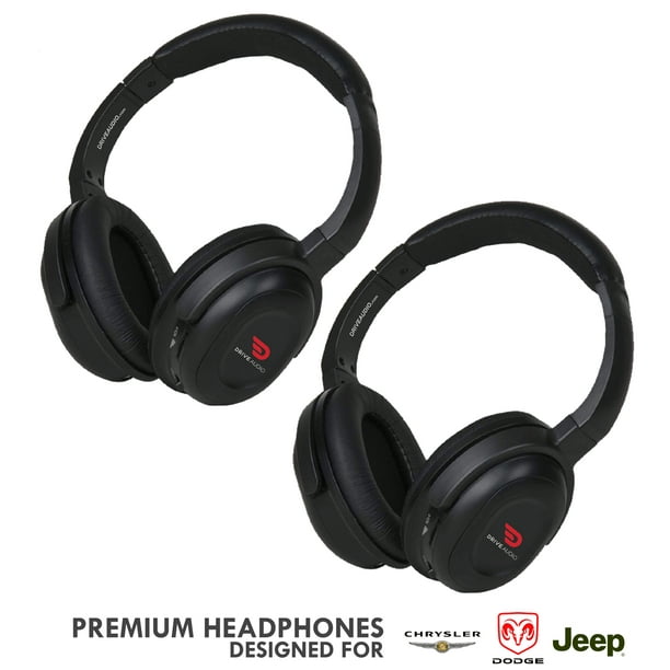 Compatible uConnect VES Headphones by Drive Audio for Dodge Grand