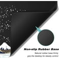thumbnail image 4 of Extended Large Mouse Pad, XXL Gaming Mousepad 31.5 x 15.7 Inch, Big Computer Keyboard Desk Pad, Waterproof Mouse Mat with Stitched Edges and Non-Slip Base for Office Gaming, Sea Waves, 4 of 5