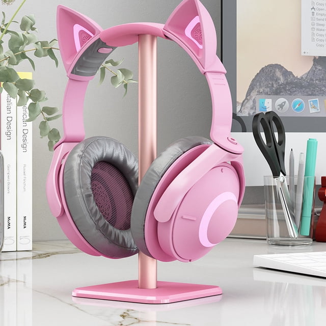 Soporte parauriculares Esquina redonteada conda banja banja superior de tpu, base ancla y parauriculares para juegos grande, abdominales, tpu, material de aleación de aluminio,