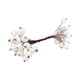thumbnail image 4 of Bayas de acebo artificiales escarchadas, palitos navideños para decoración del hogar, 20 tallos de alambre Blanco, 4 of 9