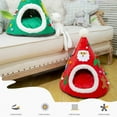 thumbnail image 4 of Para Mascotas, Cómoda Cama De Navidad Para Mascotas, Perrera Para Gatos, Nido Cálido Para Invierno, Casa Para Gatos, Cama Para Perros Lavable Eigraketly HA043263-02, 4 of 6