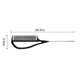 thumbnail image 3 of Hairdresser Barber Pin Tail Comb For Styling Hairdressing Weaving Black, 3 of 5