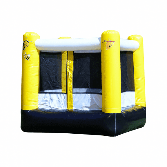 JumpOrange Busy Bee Bounce House for Kids 3-12 (with Blower), Outdoor Backyard