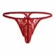 TIMIFIS Mens Lingerie Sexy Underwear G-String T-Back Shorts Underwear Élégant Motif de Dentelle - Automne Économies Dégagement – image 2 sur 7