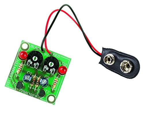 led flickery flame soldering kit