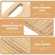 thumbnail image 3 of Bamboo Laundry Washing Board Clothes Hand Washing Board Household Washboard Nonslip Washing Board for Laundry, 3 of 3