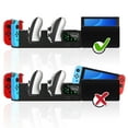 thumbnail image 4 of Controller Charging Dock Accessories for Nintendo Switch,for Joy-Con&Pro Controller&Switch Charger Stand with LED Docking Station, 4 of 10
