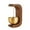 B, variant on Dusknt Wind Chime Pendant Doorbell Beech Wood Doorbell, Doorstop,Wooden Doorbell Wind Chime Suitable for Refrigerator Room Porch Garden Backyard Restaurant Home Garden Doorbell House Warming Gift