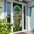 thumbnail image 4 of Irish Celtic Cross Stained Glass Door Cover - 30"x80", 4 of 5