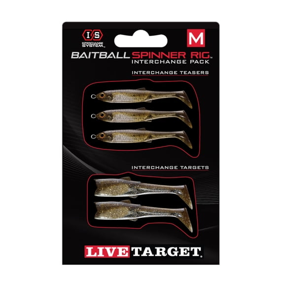 LiveTarget Lures BaitBall Spinner Rig