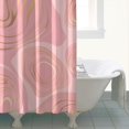 thumbnail image 4 of Pink Gold Marble Pattern Shower Curtain 72"x72" ,Bathroom Decorative Shower Curtains Set with 12 Hooks,Modern Waterproof Washable Shower Curtain, 4 of 6