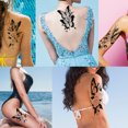thumbnail image 3 of Tatuajes Temporales Hugtrwg 8 Piezas Brazo Mariposa para Maquillaje, 3 of 9