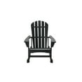 thumbnail image 3 of MOOOTTO Adirondack Rocking Chair Solid Wood Outdoor Furniture for Patio, Backyard, Garden, 3 of 5