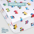 thumbnail image 3 of Wildkin Kids 2 pack Toddler Pillowcases (Trains, Planes & Trucks), 3 of 5
