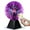 Purple, variant on Playbees Green Plasma Ball - 7 Inch - Static Electricity in a Vacuum Pressurized Glass Globe - Multicolor, Nebula, Thunder Lightning, Plug-in - for Parties, Decorations, Prop, Home, STEM