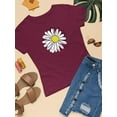 thumbnail image 3 of Daisy Hand Drawn Doodle T-Shirt Women -Image by Shutterstock, Female 5X-Large, 3 of 4