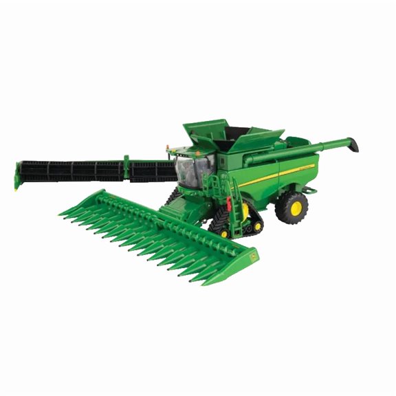 ERTL 1/64 John Deere S780 Tracked Combine Tractor with Corn & Grain Heads Prestige Collection 45872
