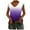 Purple Tank Tops, variant on HAPIMO Shirts for Women V-Neck Tee Shirt Solid Color Casual Comfy Pullover Tops Teen Grils Fashion Clothes Soft Cap Sleeve Womens Summer Tops Gray L