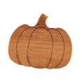thumbnail image 4 of Tabla de cortar con forma de calabaza, multiusos, ideal para decoración de Halloween, servir aperitivos o como tabla para bodas y fiestas., 4 of 9