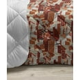 thumbnail image 3 of City Down Alternative Comforter, Big Ben Eiffel Tower of Liberty Colosseum Doodle Sketch Tourist Attractions, Microfiber Quilt for All Season, 5 Sizes, Multicolor, by Ambesonne, 3 of 3