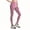 Pink, variant on Leggings for Women Classic Relaxed Slimming Yoga Trousers Stretch Elastic High Rise 7/8 Length Sweatpants Solid Pants for Lady Athletic Street Gray
