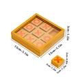 thumbnail image 2 of Childrenand Adults' Checkerboard Game, Family Game, Classic Night Board Game, Wooden, 2 of 8
