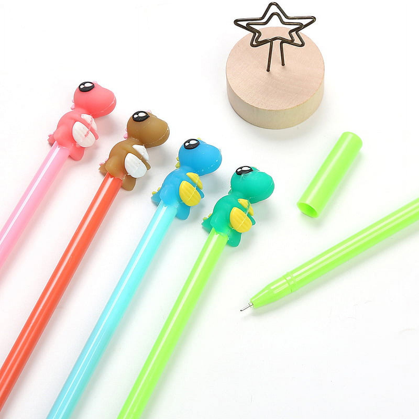 Kawaii Baby Dinosaur Gel Pens Set Cute Pens, Dinosaur Pen, Animal