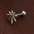 thumbnail image 3 of Anillo de Nariz Yuyangstore Acero Inoxidable Maple Leaf Labret, 3 of 8