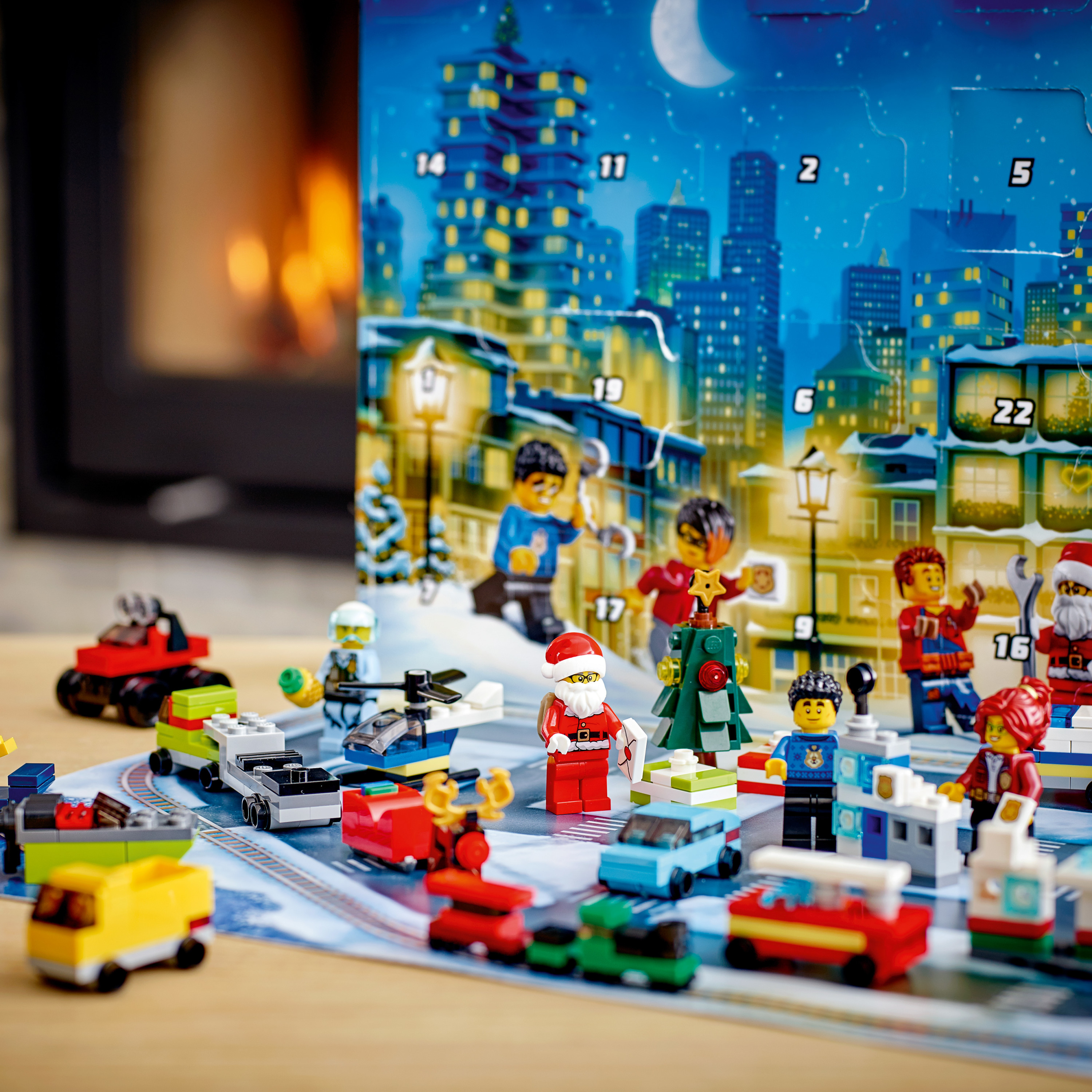 LEGO City Advent Calendar 60268, With City Play Mat, Best Festive Toys for Kids (342 Pieces) - image 3 of 7