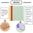 thumbnail image 6 of 20Pcs Paper Photo Frame 4 x 6 inch Wall Paper Frames DIY Picture Frames Kraft Photo Frame Wall Hanging Cardboard Frames with Clips and String for Home School Office Decor (Colourful), 6 of 8