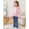thumbnail image 6 of Aideaone Toddler Fleece Jacket Zip up Baby Boys Girls Hooded Winter Coat Long Sleeve Kids Thick Warm Outerwear, 6 of 10