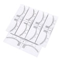 thumbnail image 1 of Eyebrow Mapping Ruler, 100 Pack Standard Scale Eyebrow Ruler Stencils Adhesive Disposable Measuring Shaper Tool  for Permanent Makeup, 1 of 7