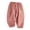 style-01 Brick Red, variant on Gubotare Kids Harem Pants Toddler Kids Baggy Striped Linen Joggers Lightweight Casual Elastic Waist Loose Lounge Pants for Boys Girls 12 18 Months (Yellow,12-18 Months)