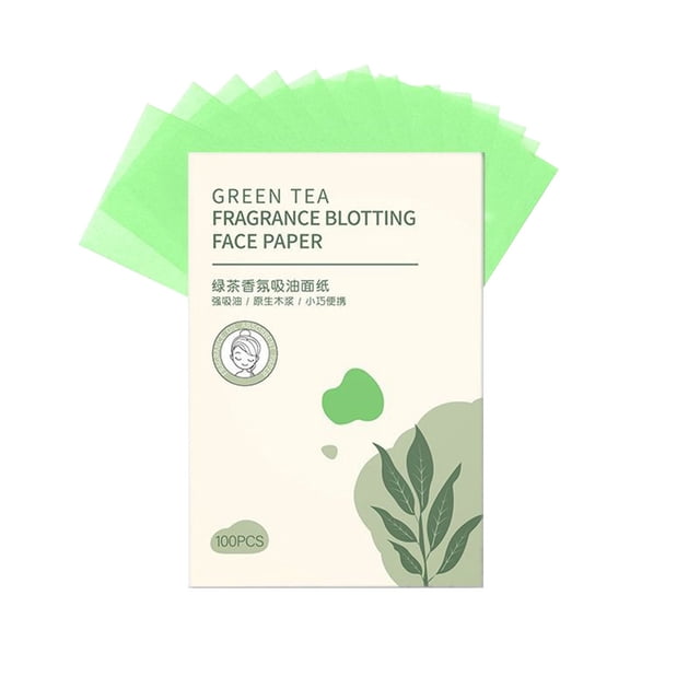 Fiudx Papel Absorbente Facial, Pulpa Suave, Hojas Flexibles y Ligeras Que Refrescan La Piel, Control Suave de La Grasa, Ideal para Verano, Esencial para Estudiantes, 4 Fragancias Incluidas.