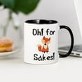 thumbnail image 3 of CafePress - OH! FOR FOX SAKES! Mugs - 11 oz Ceramic Mug - Novelty Coffee Tea Cup, 3 of 4