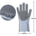 thumbnail image 2 of Silicone Gloves, Reusable，gray, 2 of 5