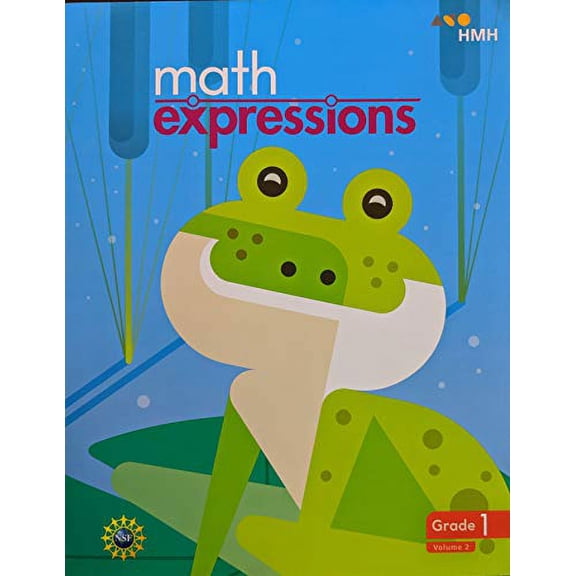 Math Expressions Student Activity Book, Grade 1, Volume 2, c. 2018, 9781328743879, 132874387X