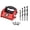 Color:Red, variant on Pocket Hole Jig Adjustable Angles 0-90 Degrees Oblique Hole Locator 6-12mm Inclined Hole Drill Sleeves //m10/