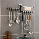 thumbnail image 5 of Ganchos para colgar clavos - Gancho de baño de cocina de acero inoxidable sin costuras Toallero Estante Estante de acero inoxidable, 5 of 9