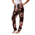 thumbnail image 4 of Hearthz Halloween Print Pj Pants Women Ghost Pumpkin Spider Web Graphic Jogger Lounge Pants Elastic Waist Comfy Lounge Pants Women with Cuffed Ankles, 4 of 5