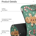 thumbnail image 4 of Yayeee Faucet Mat for Kitchen Sink 30" Diatomite Long Splash Guard Pad, Christmas Gingerbread, 4 of 7